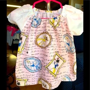 Handmade Disney Princess toddler smock.